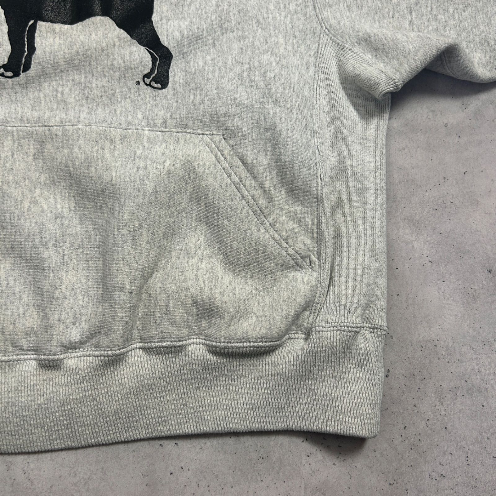 90s The Black Dog ブラックドッグ USA製 スウェットパーカー 