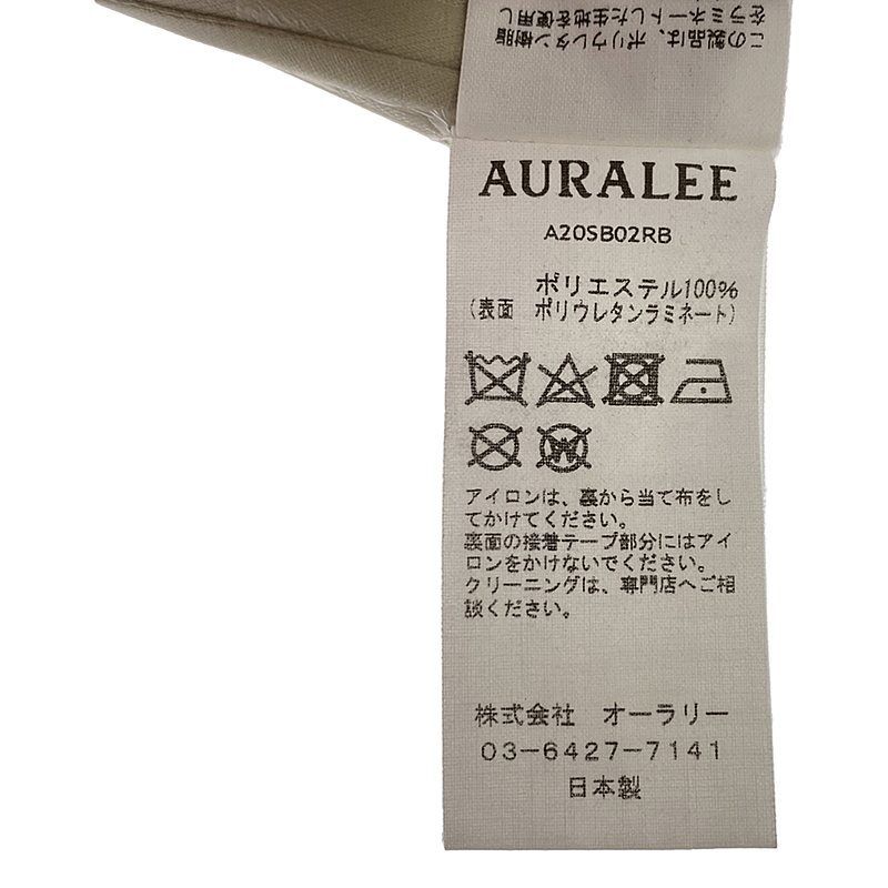 AURALEE / オーラリー | 2020SS | SOFT RUBBER BLOUZON ソフトラバー