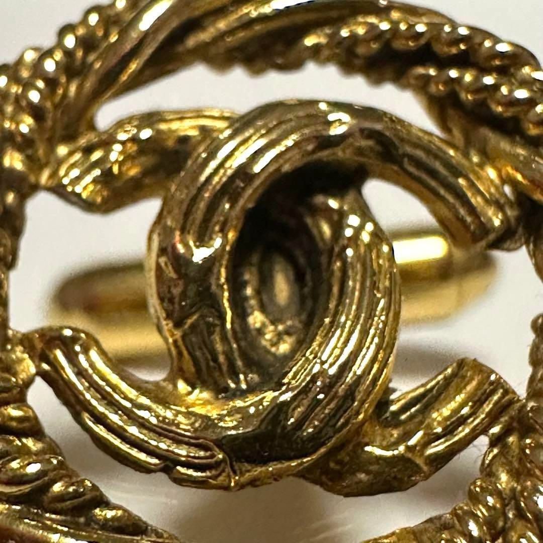 シャネル CHANEL カフスボタン カフスリンク ココマーク GP ゴールド