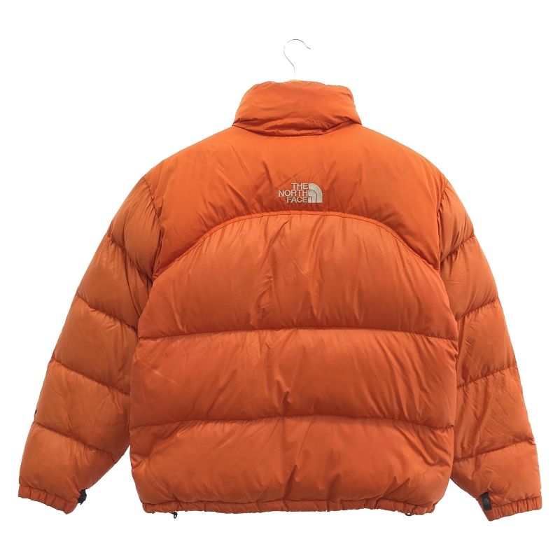 中古】THE NORTH FACE ヌプシダウンジャケット サイズL オレンジ 