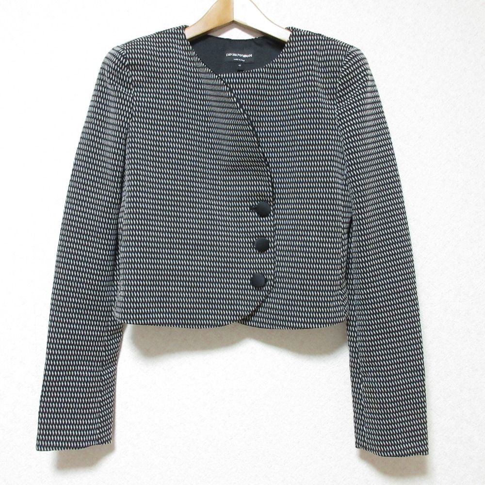 美品 EMPORIO ARMANI エンポリオアルマーニ ストレッチ ショート丈  