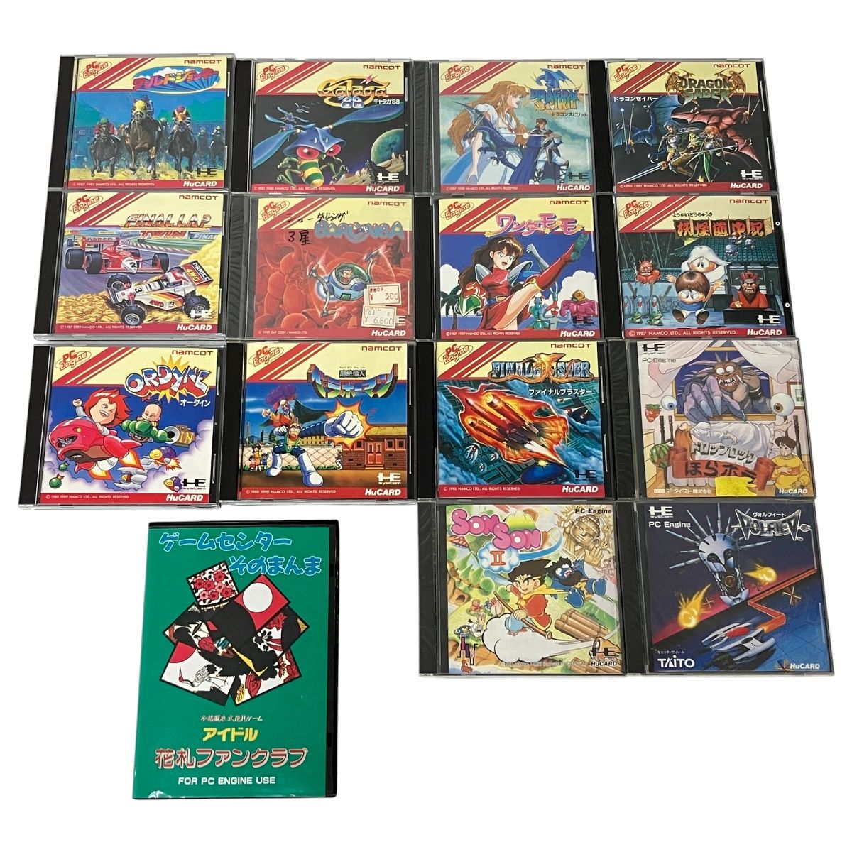 NEC PCエンジン HuCARD ヒューカード 101点セット ベラボーマン アフターバーナー 妖怪道中記