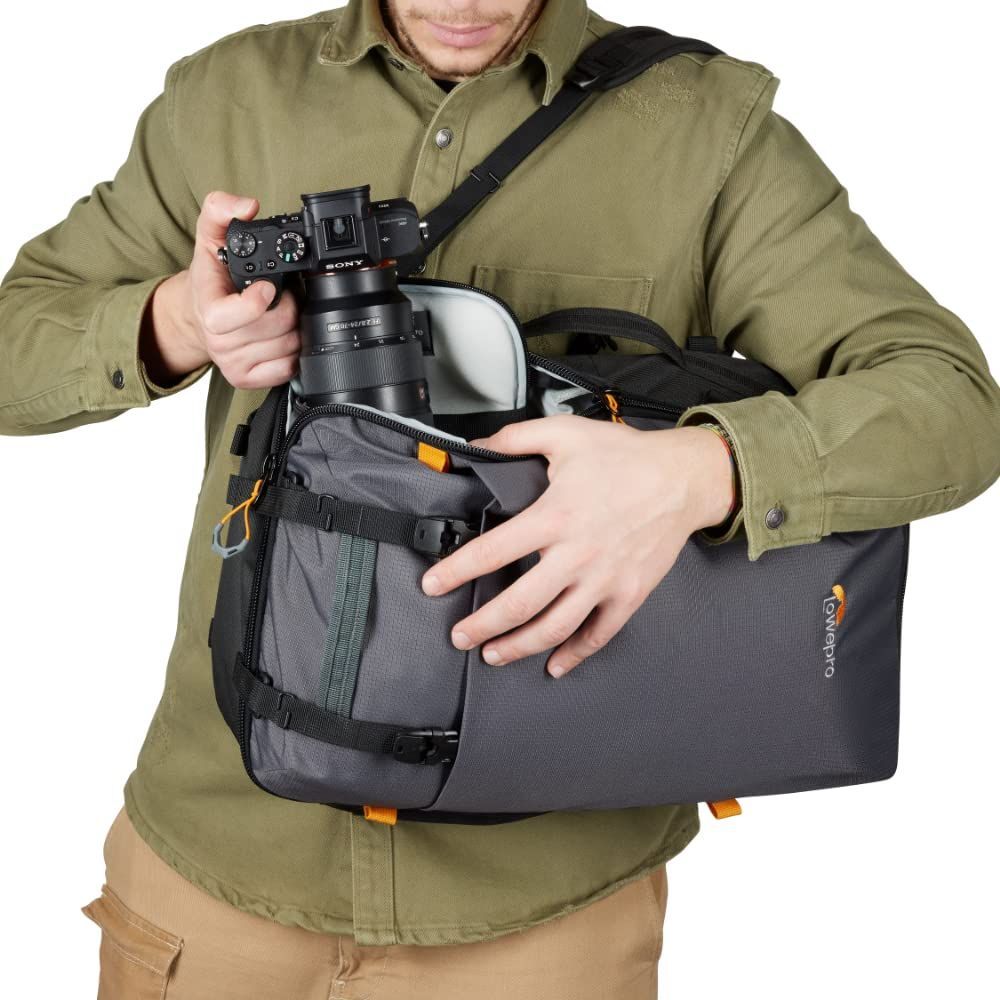 ロープロ(Lowepro) カメラバッグ スリングバッグ ウェストバッグ トレッカーライト HP 100 GRL グレー 2.8L