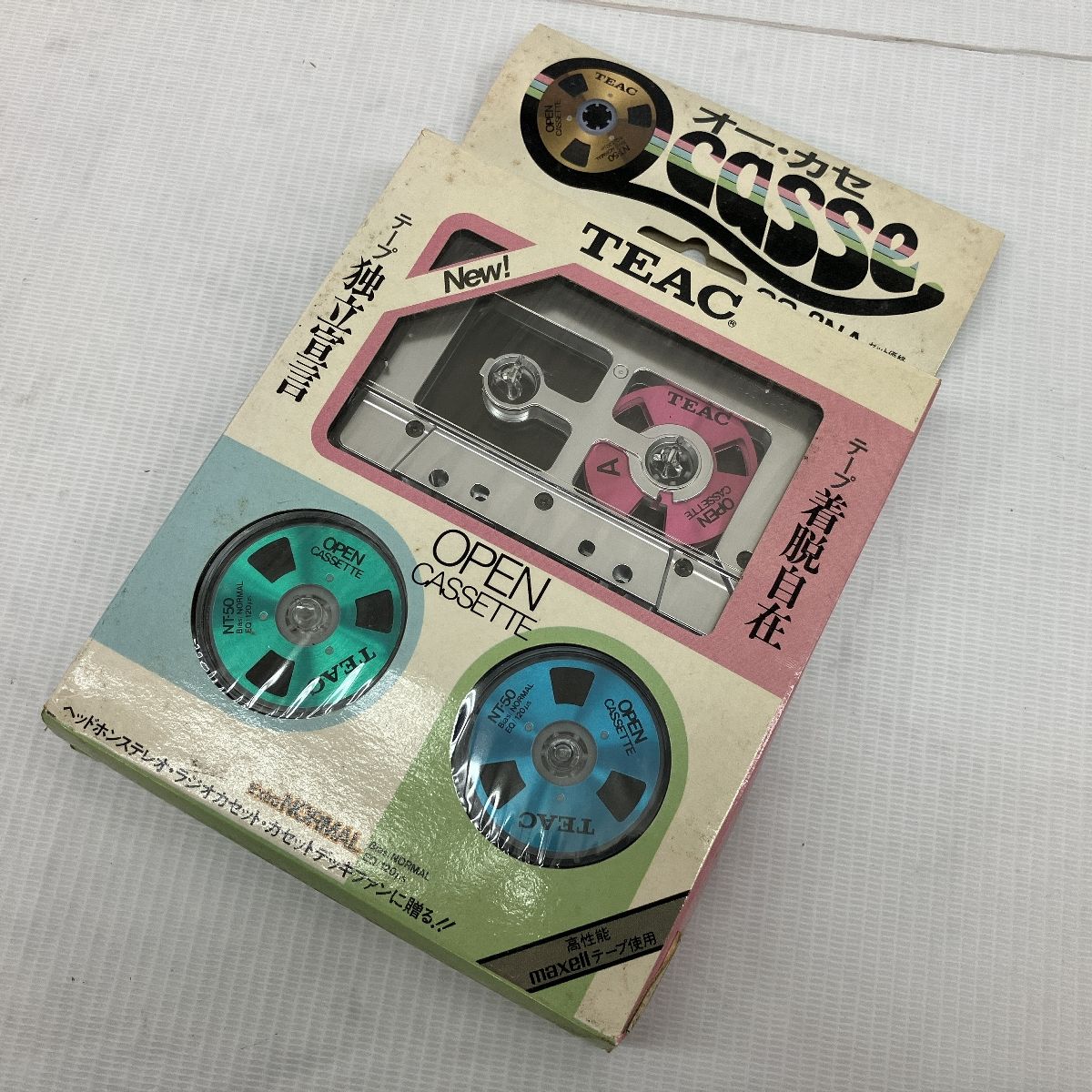 TEAC オープンカセット　オーカセ　ジャンク　クリーニング TEAC オープンカセットオーカセジャンククリーニング