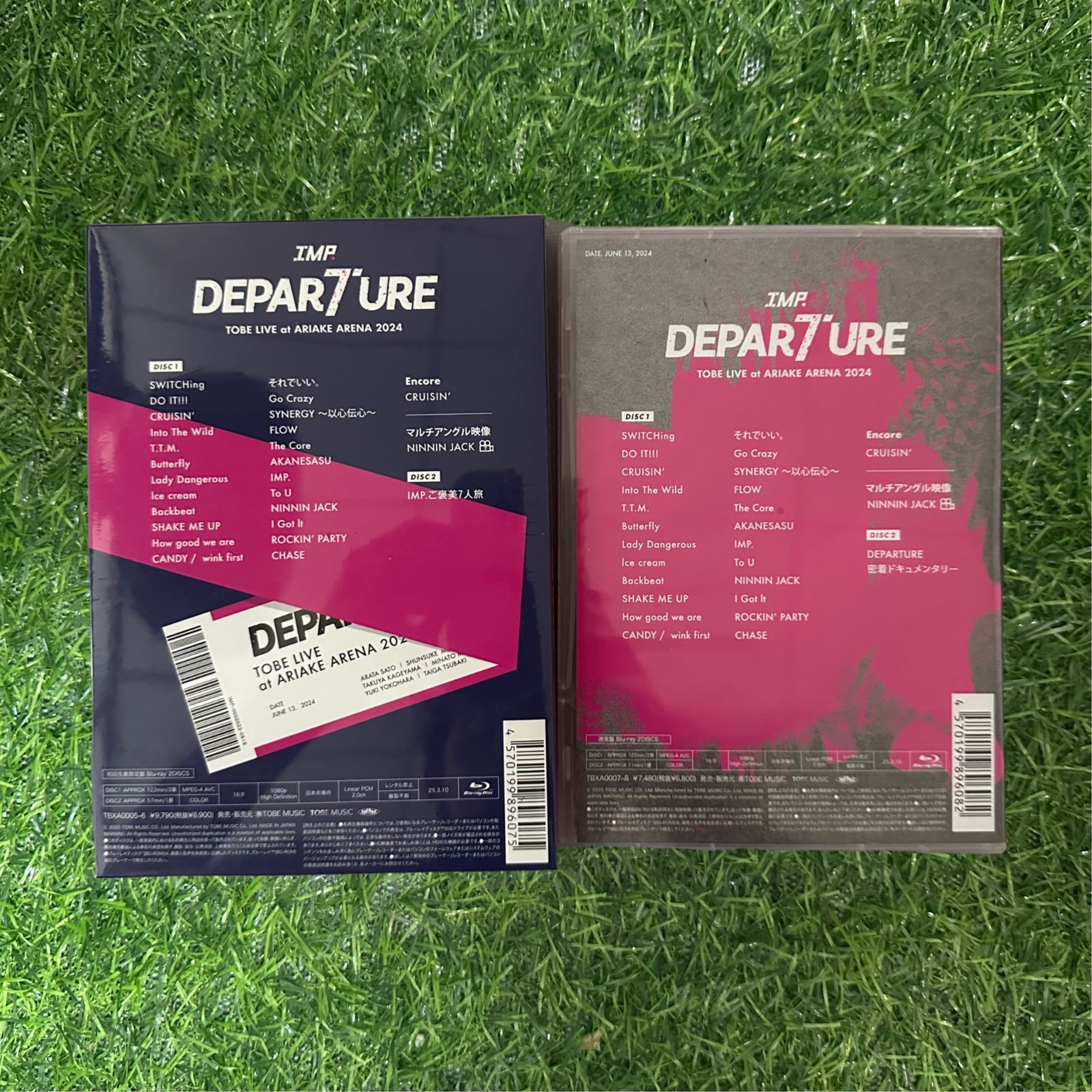 2本入 IMP. DEPARTURE 初回限定盤+通常盤 Blu-ray - メルカリ