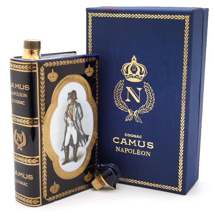 未開栓 CAMUS カミュ NAPOLEON ナポレオンブック 700ml 40度 紳士と 