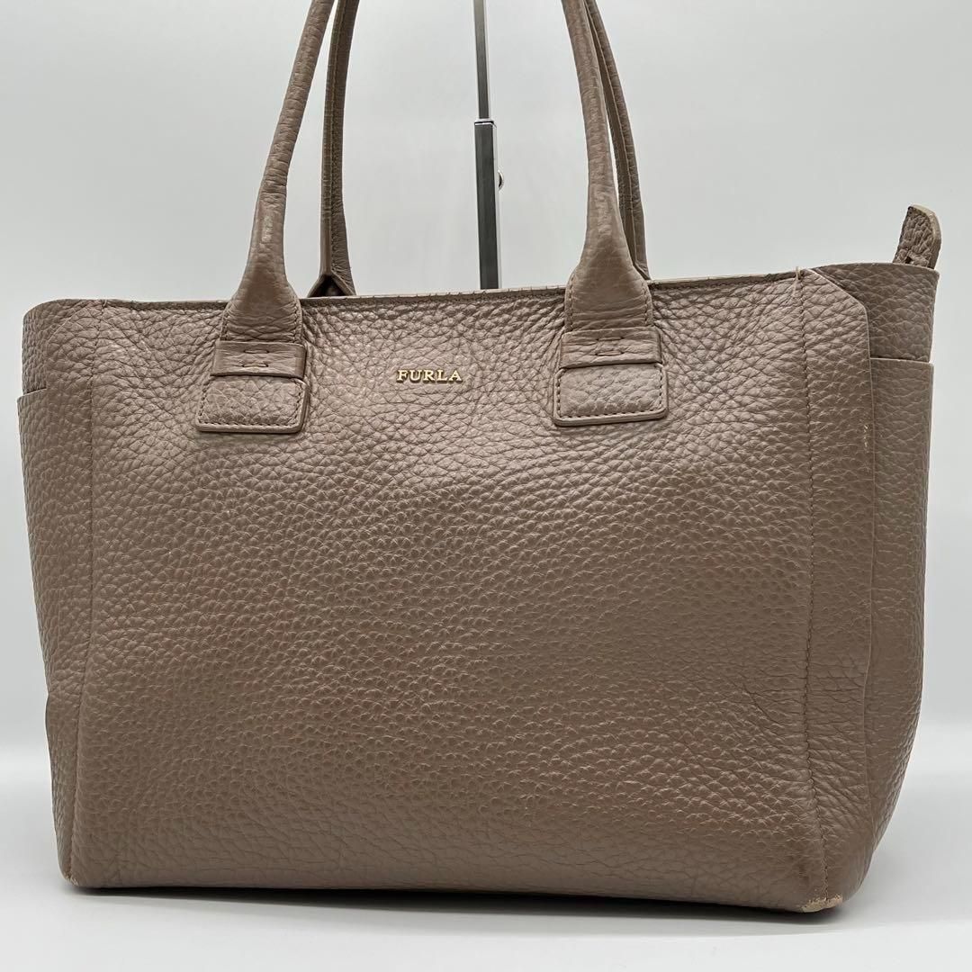 美品】FURLA フルラ カプリッチョ トートバッグ ハンドバッグ