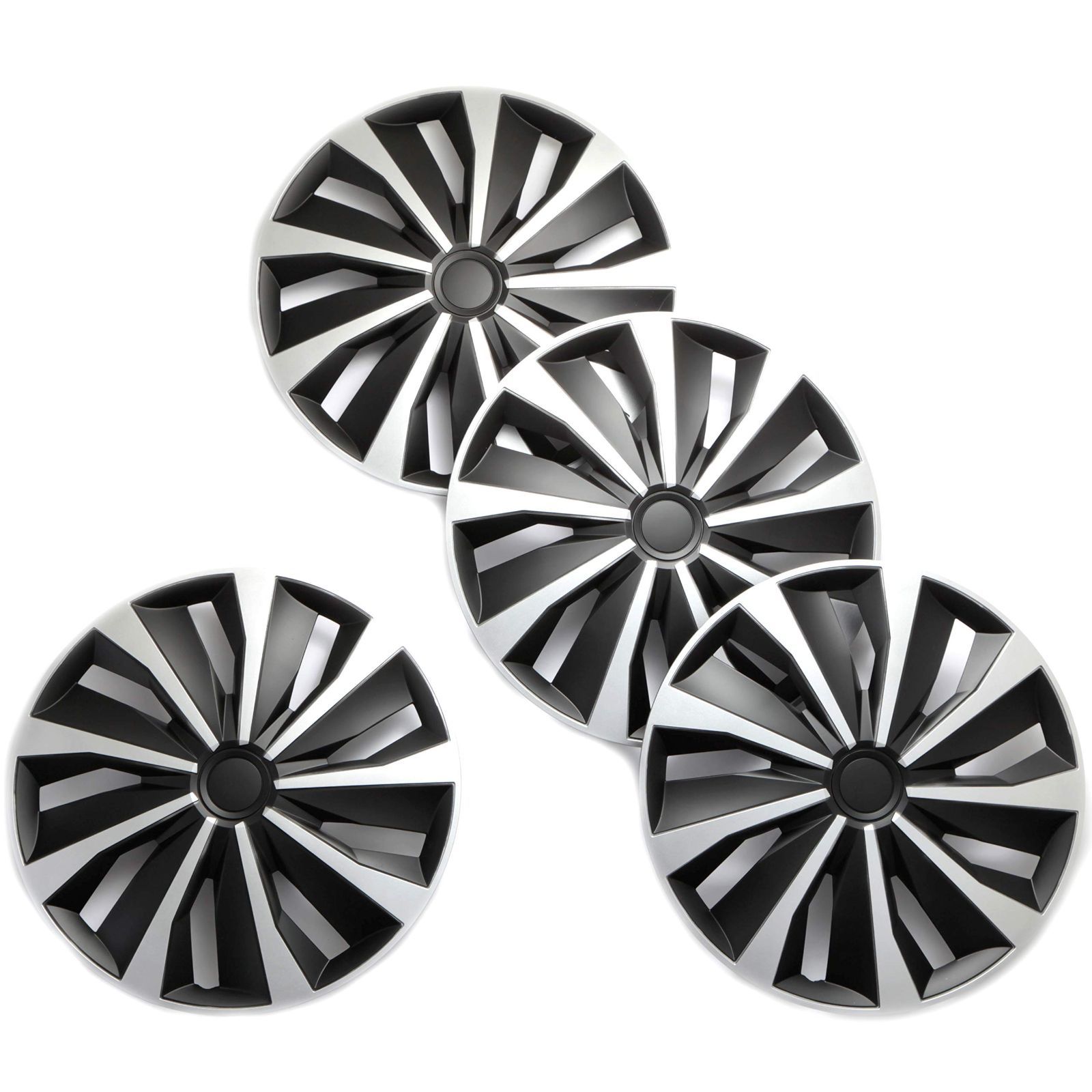 Xtreme エクストリーム ホイールカバー 4枚1セット GRIP 16インチ SILVER|BLACK PGSAR16513K