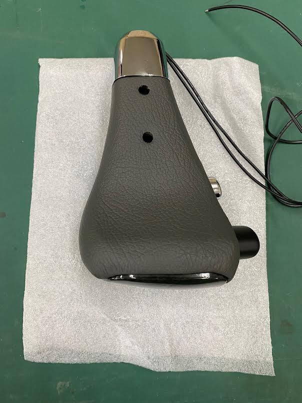 78プラド ランクル100 ランクル80 シフトノブ グレー×黒ウッド