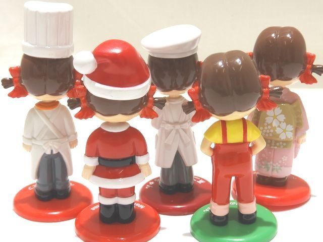 ペコちゃんフィギュアセット ペコちゃんまとめ売り 2 不二家ペコちゃん