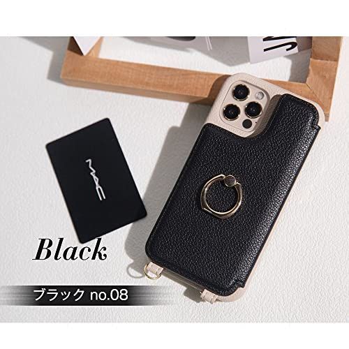 【セール中】 iphone12/12pro_ブラック iphone12/iphone12 pro スマホケース ショルダー タイプ スマホケース 携帯ケース 背 0 iPhone Pro vs. much superphone