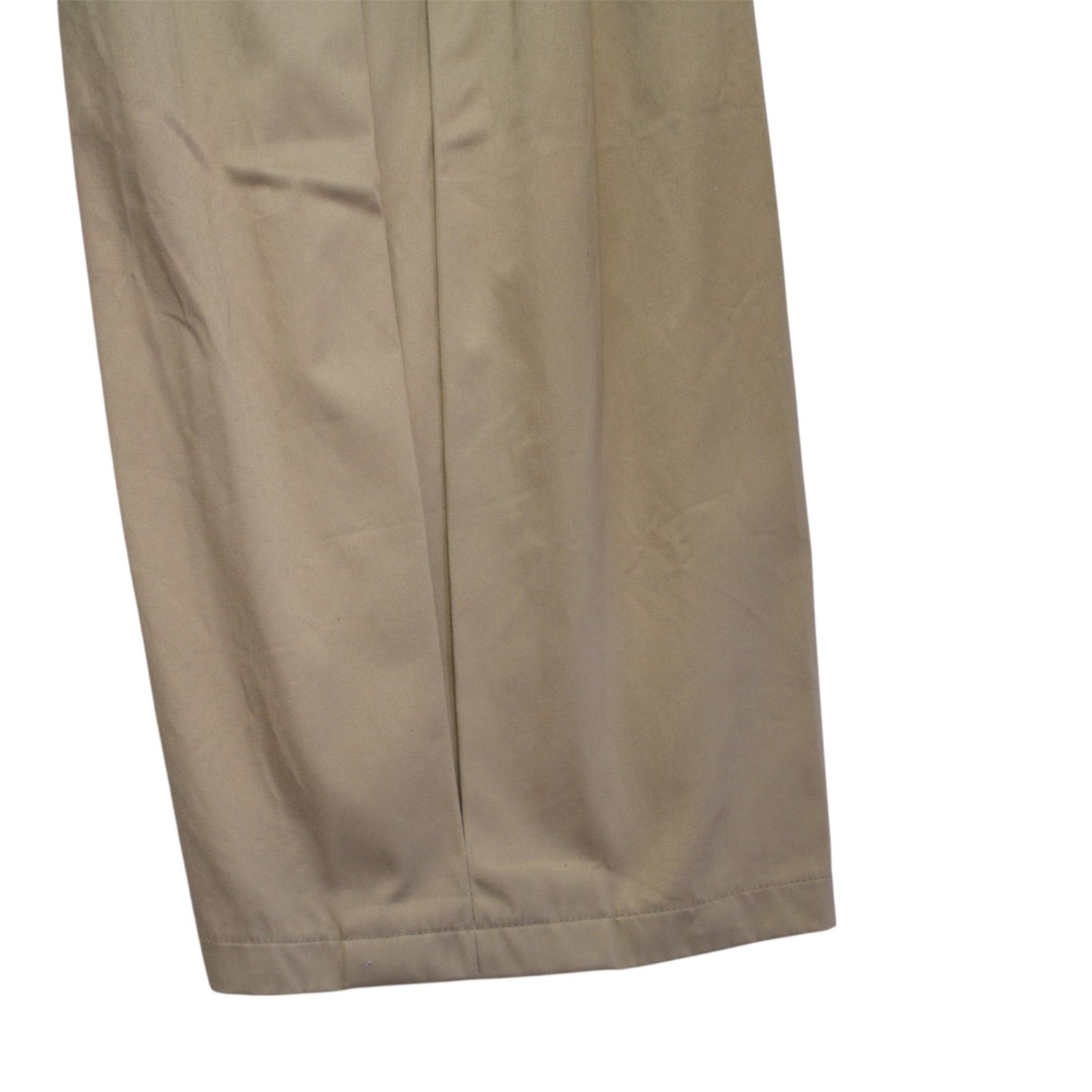 SAGENATION ボックスプリーツトラウザーズ/Mサイズ/ベージュ