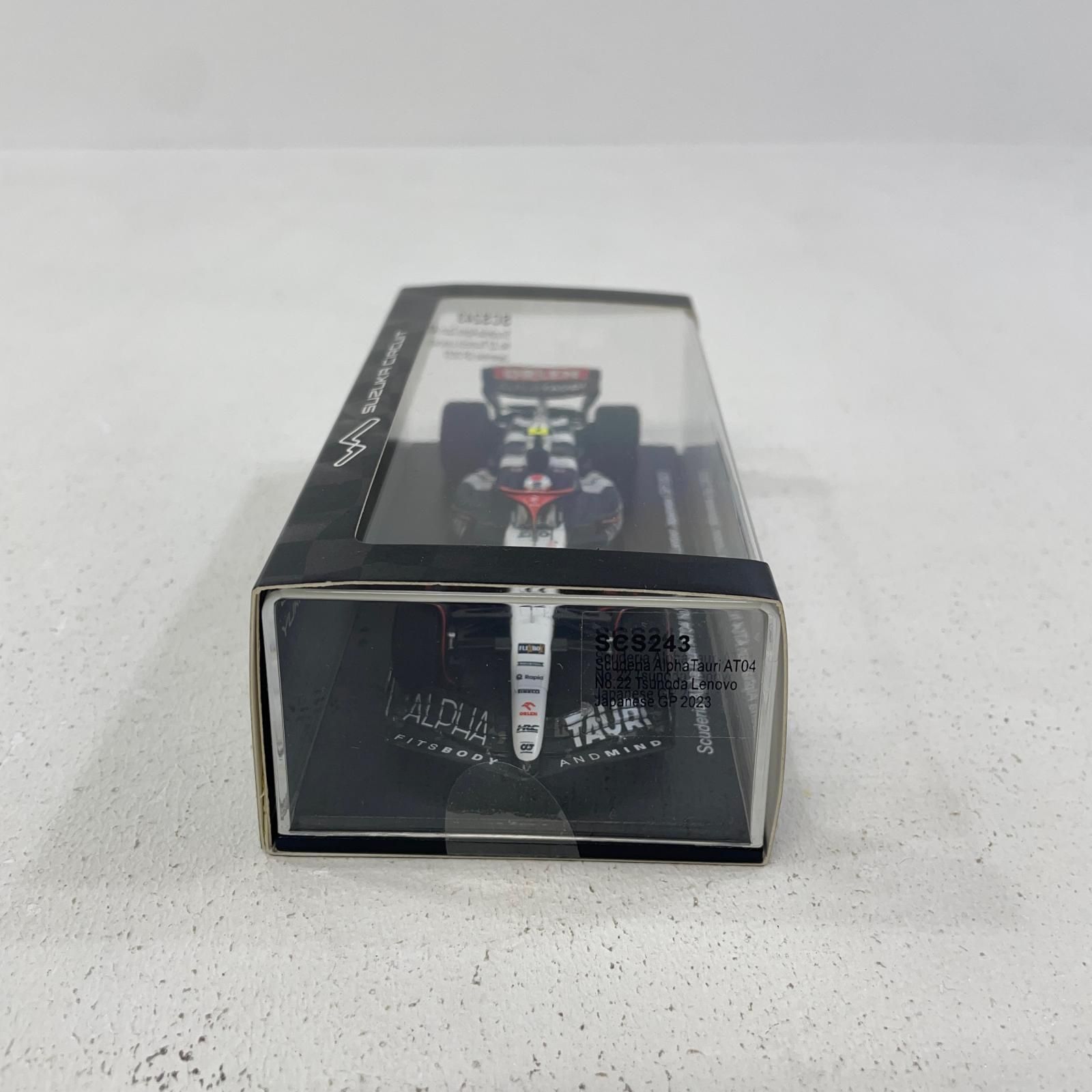 【尾張小牧店】 中古 スパーク 1/43 Scuderia Alpha Tauri AT04 No.22 角田裕毅 Japanese GP 2023  【728】 尾張小牧店】 中古 スパーク 1/43 Scuderia Alpha Tauri AT04 No
