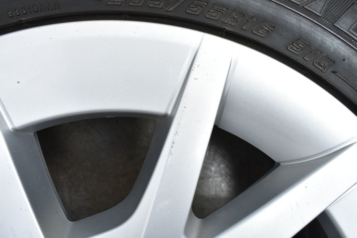 送料無料】トヨタ プリウスα 純正 16in 6.5J +39 PCD114.3