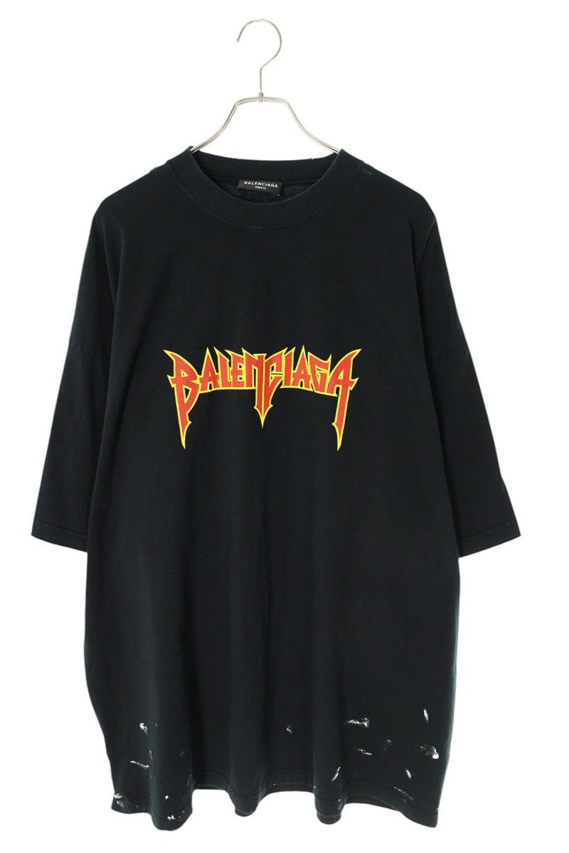 バレンシアガ 22SS メタルロゴシャツスリーブTシャツ メンズ 2 バレンシアガ 22SS メタルロゴシャツスリーブTシャツ メンズ 2