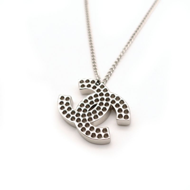 CHANEL シャネル ココマーク シルバー ロゴネックレス ヴィンテージ CHANEL/シャネル】ココマークネックレス シルバー ランクA