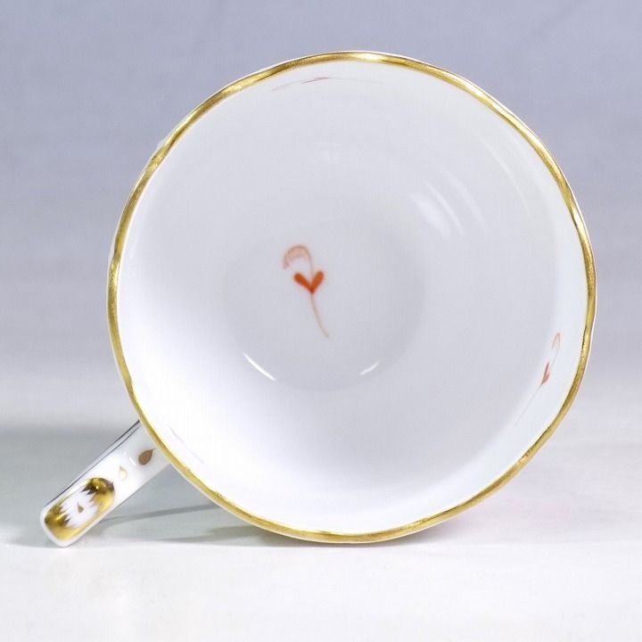 ヘレンド カップ＆ソーサー アポニー オレンジ - メルカリ