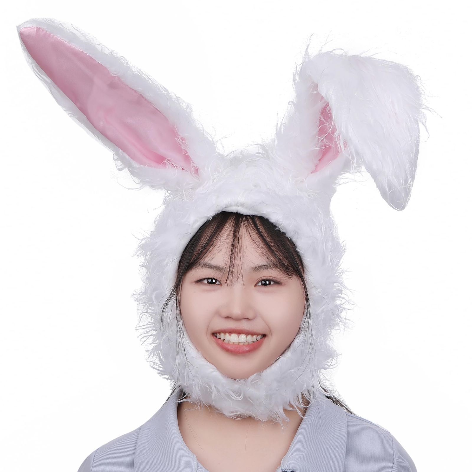 送料無料】 うさぎ 被り物 かぶりもの コスプレ ハロウィン