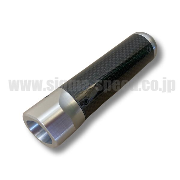 ランエボ サイドブレーキグリップ カーボン&シルバー 三菱純正 CT9A Evo7.8.9