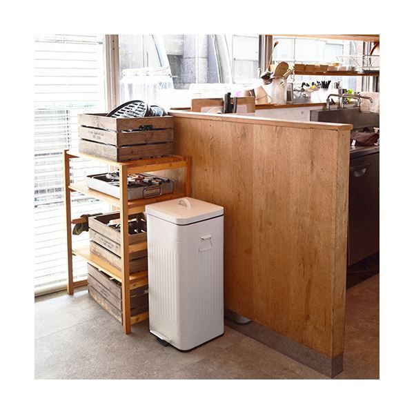 アントレックスb.c.l Galva スクエアダストボックス 30L マットホワイト 1個 NEXPOTALLINN_EU