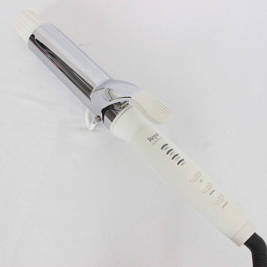 クレイツ レピ スクエアバー 40mm CSB-AG40W ホワイト カール ヘアアイロン CREATE Repit 本体