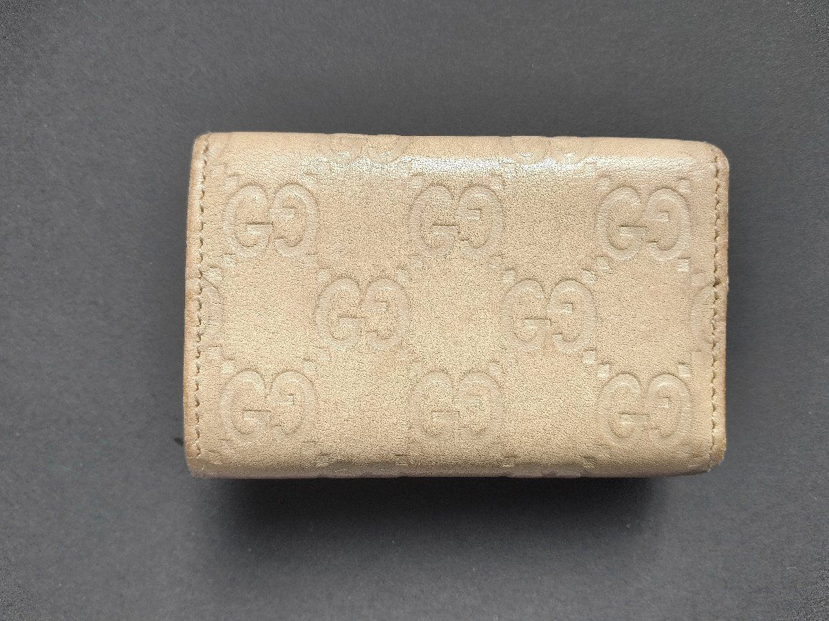 ●グッチ　シマ６連キーケース　ラブリーGG柄/mo-A-204-2685-1 ○GUCCI グッチ シマ6連キーケース ラブリーGG柄＊-mo-A-204