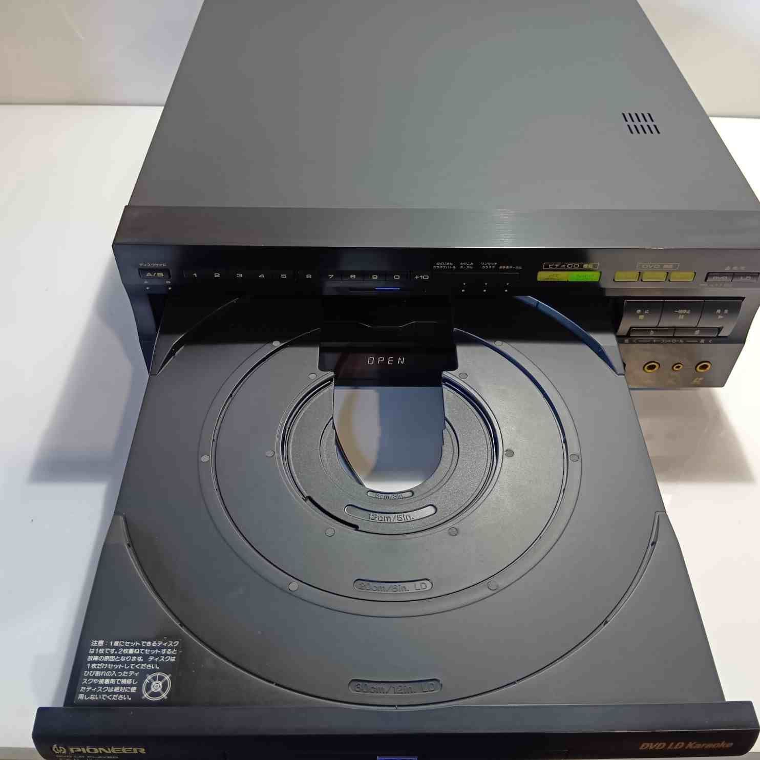 Pioneer DVD/LDプレーヤー DVL-K88 カラオケ 日本製 Pioneer パイオニア DVL-K88 DVD LDプレーヤー カラオケ (管理