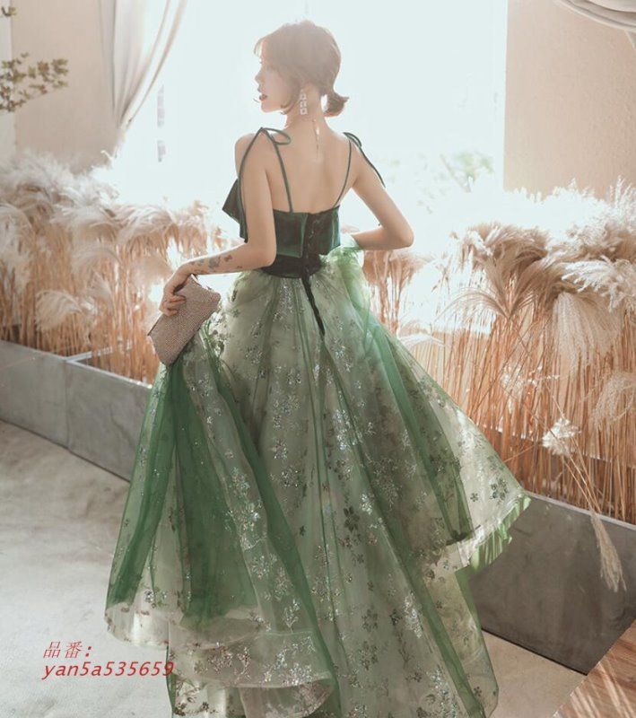 キラキラ パーティードレス