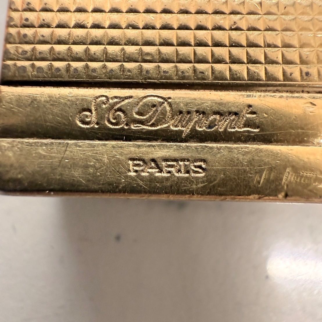 着火未確認】デュポンライター フランス製 S.T. Dupont デュポン ガス