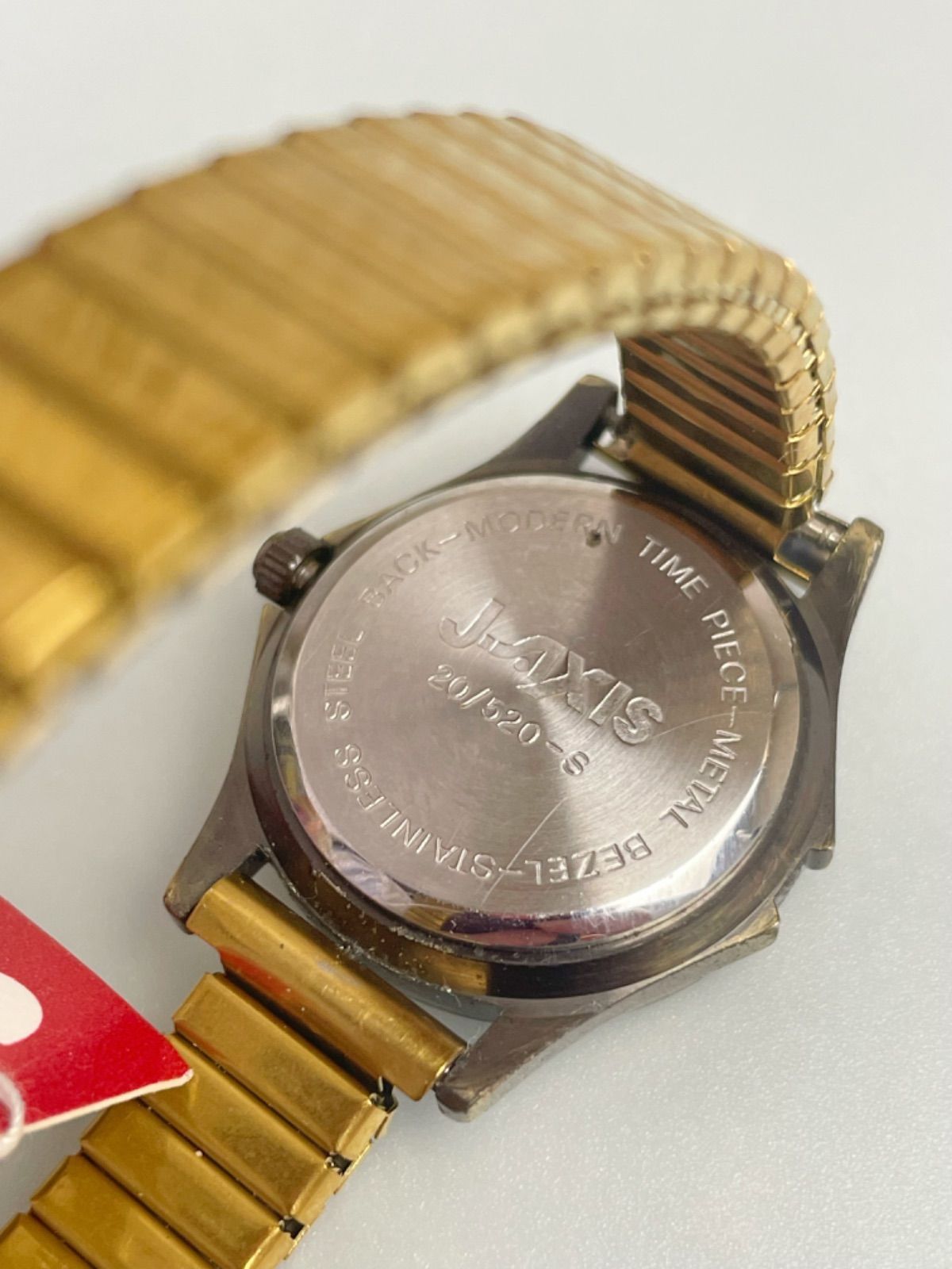 未使用品J-AXIS クォーツ腕時計 稼働品 - メルカリ
