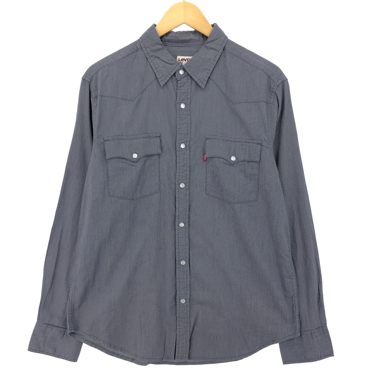 古着 リーバイス Levi's 長袖 デニム ウエスタンシャツ メンズM/eaa422428