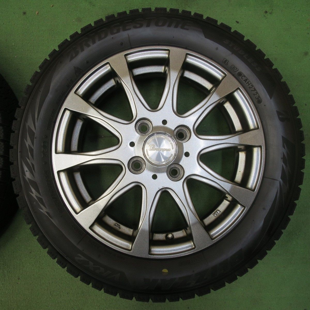 バリ溝！23年！9分☆スタッドレス 155/65R14 ブリヂストン ブリザック 