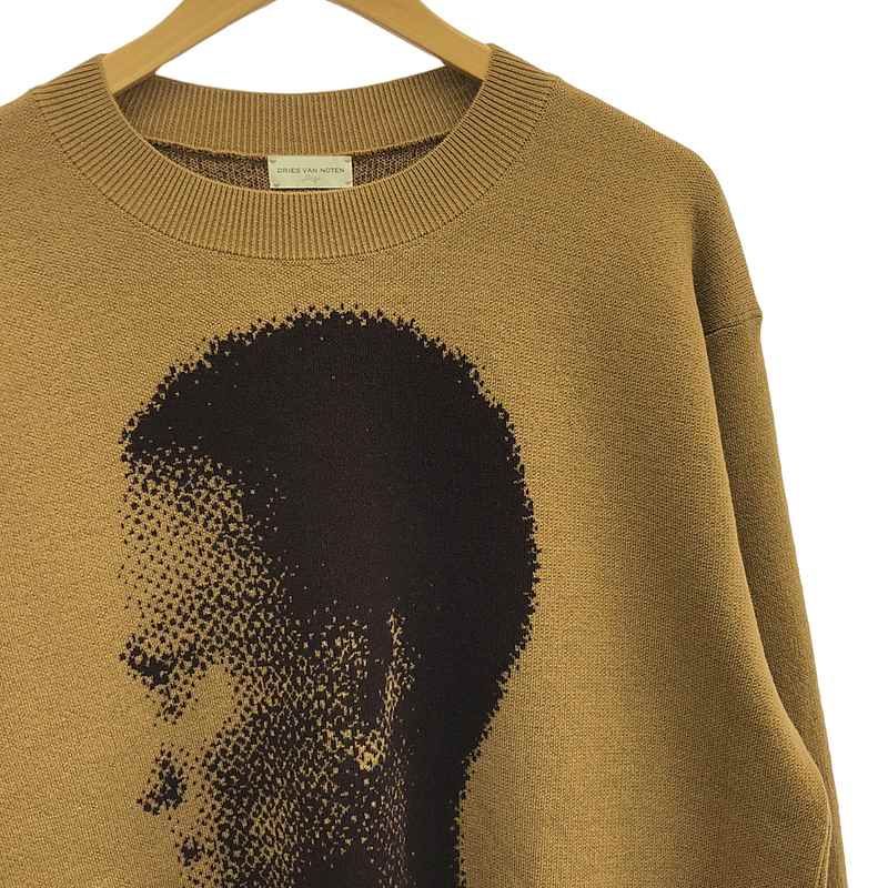 美品 ドリスヴァンノッテン カシミヤニット メンズ レディース ドリスヴァンノッテン DRIES VAN NOTEN ウール カシミヤ カシミア