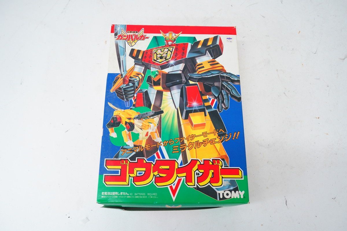 TOMY 元気爆発 ミラクルチェンジ ガンバルガー ゴウタイガー 1982 TOMY 元気爆発 ミラクルチェンジ ガンバルガー ゴウタイガー 1982