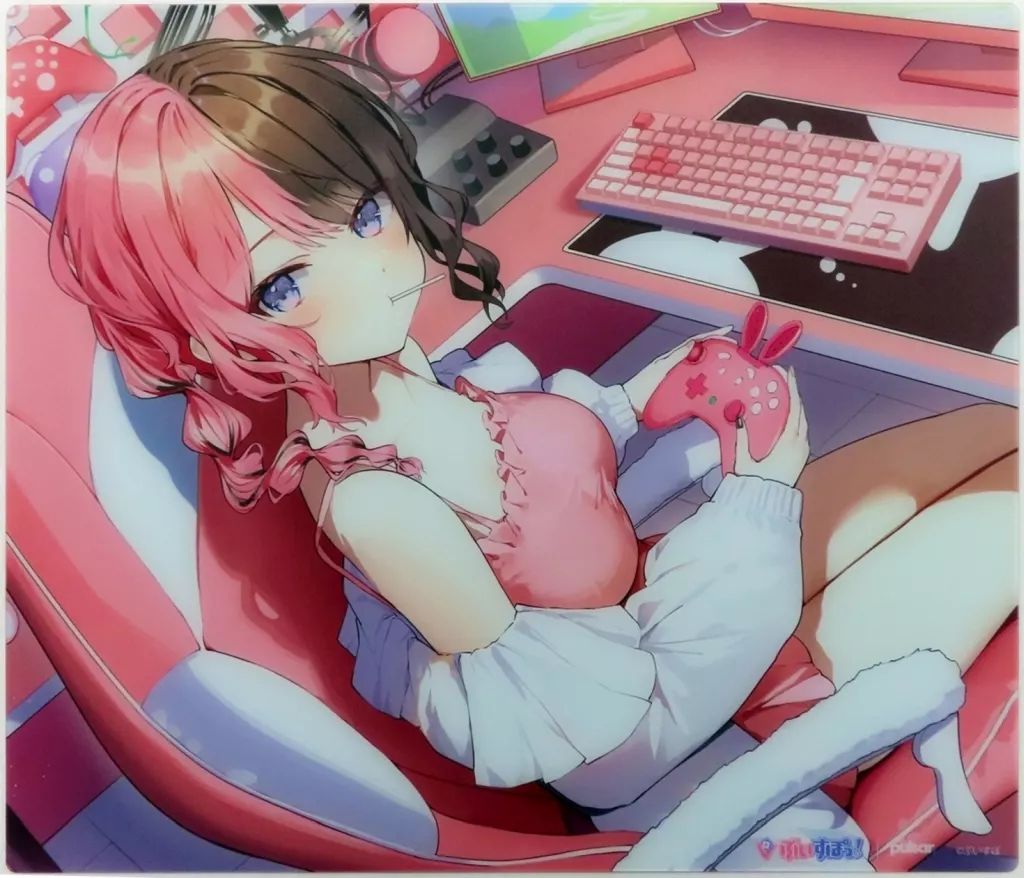 マウスパッド 橘ひなの VSPO! GEAR ガラスマウスパッド バーチャルYouTuber ぶいすぽっ!
