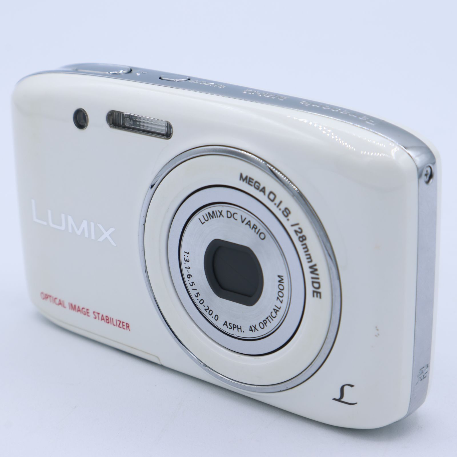 パナソニック 注文 デジタルカメラ ルミックス S2 光学4倍 ホワイト