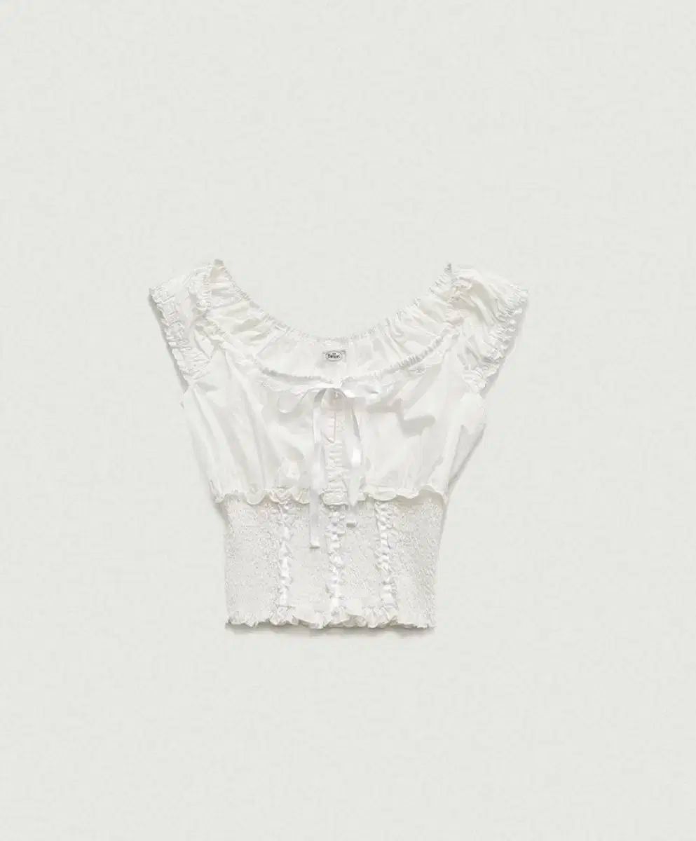 The Barnnet ザ バーネット ペチュニア ブラウス 白