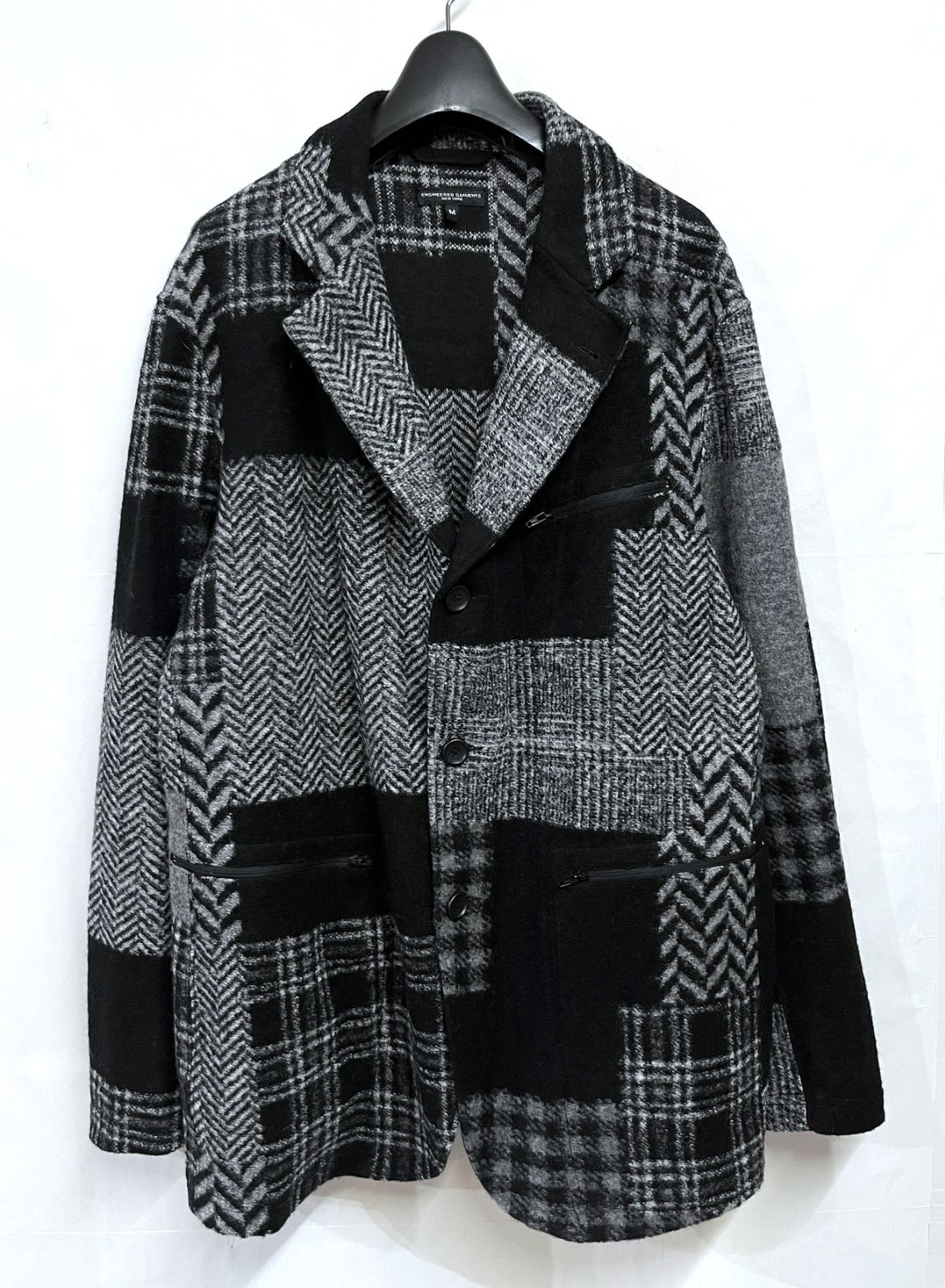 ENGINEERED GARMENTS チェックジャケット 53-10-129 USA製 ENGINEERED GARMENTS｜エンジニアドガーメンツ チェック