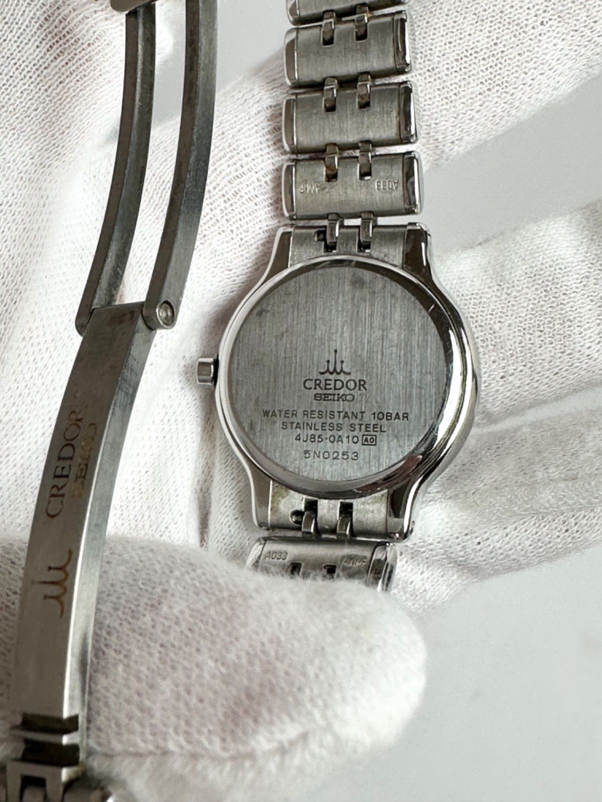 現状品】SEIKO CREDOR 4J85-0A10 セイコー クレドール レディース