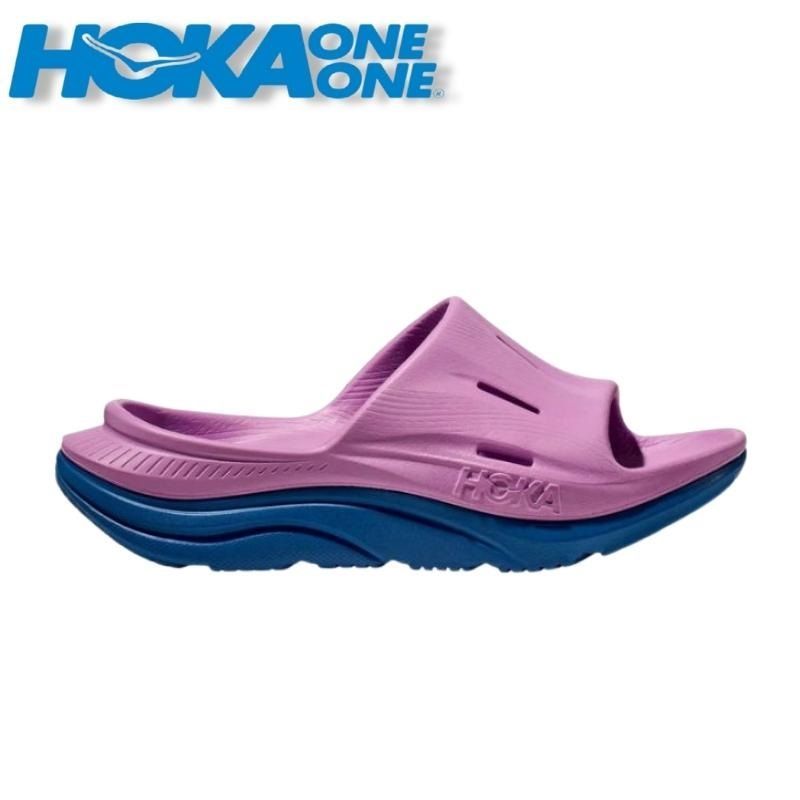 新品✨ ホカオネオネ hoka one one レディース サンダル  オラリカバリースライド 3  ORA RECOVERY SLIDE 3   ピンク×ブルー 22 23 24 25 26 自分用 プレゼント 人気商品 室内 アウトドア