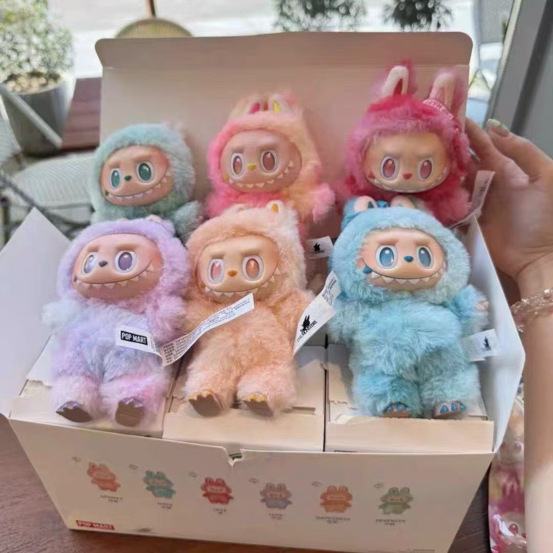 LABUBU POPMART ラブブ ぬいぐるみ マスコットキーホルダー