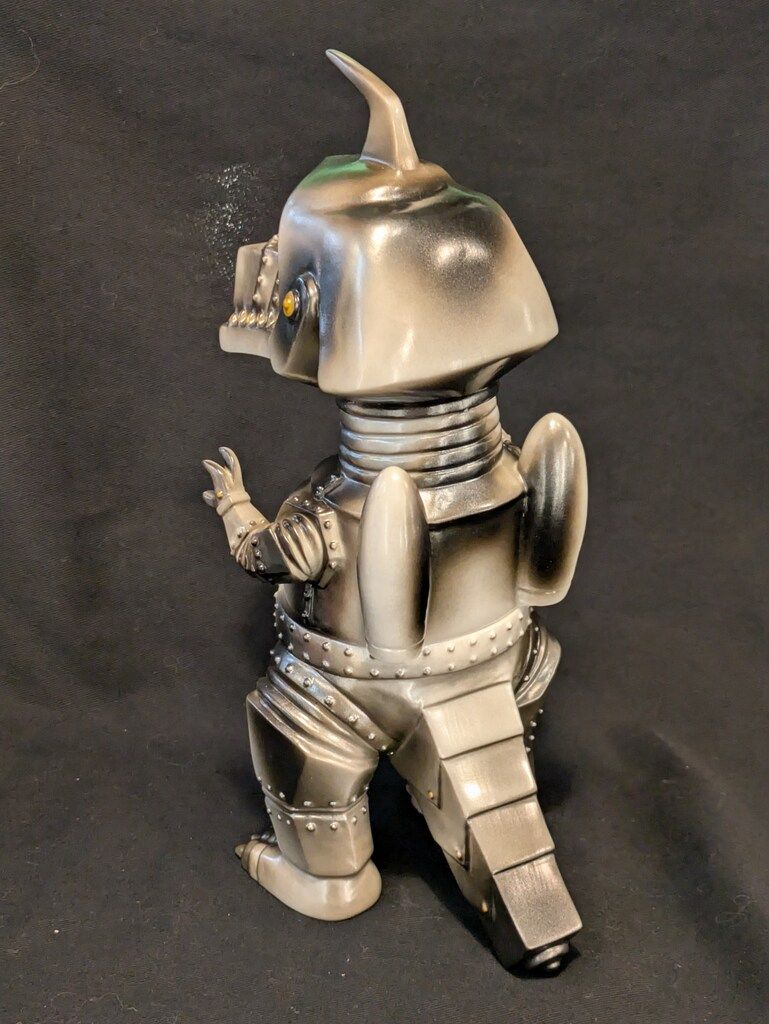 COJICA TOYS 恐竜獣シリーズ メカチラボ 1号 LED付 白成型/銀/黒