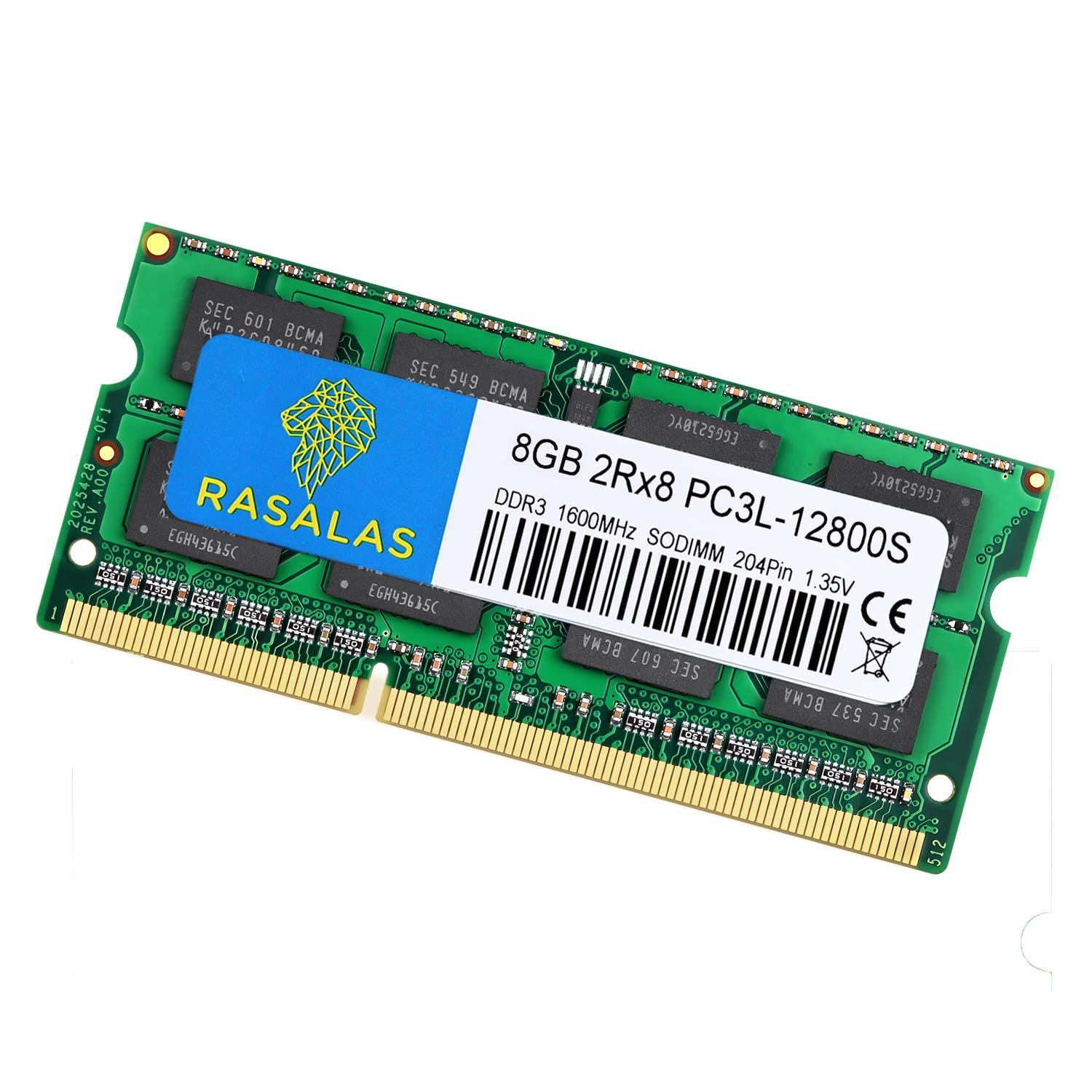 特売】16GB PC3L-12800 ノートPC用メモリ RAM DDR3L 1600MHz 8GB×2枚