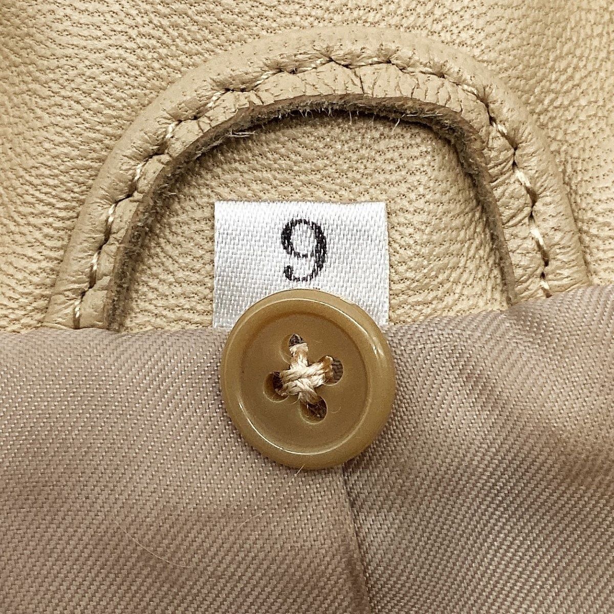 美品 BALMAIN バルマン コート アウター 上着 ファー付き ベージュ 羊