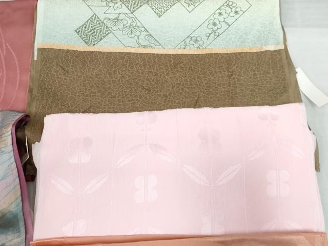 平和屋着物☆和装小物 上質な帯揚げ 10枚セット 逸品 AAAO7924ps