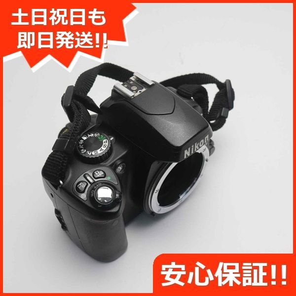 超美品 Nikon D60 ブラック ボディ 即日発送 Nikon デジタル一眼 本体 ...