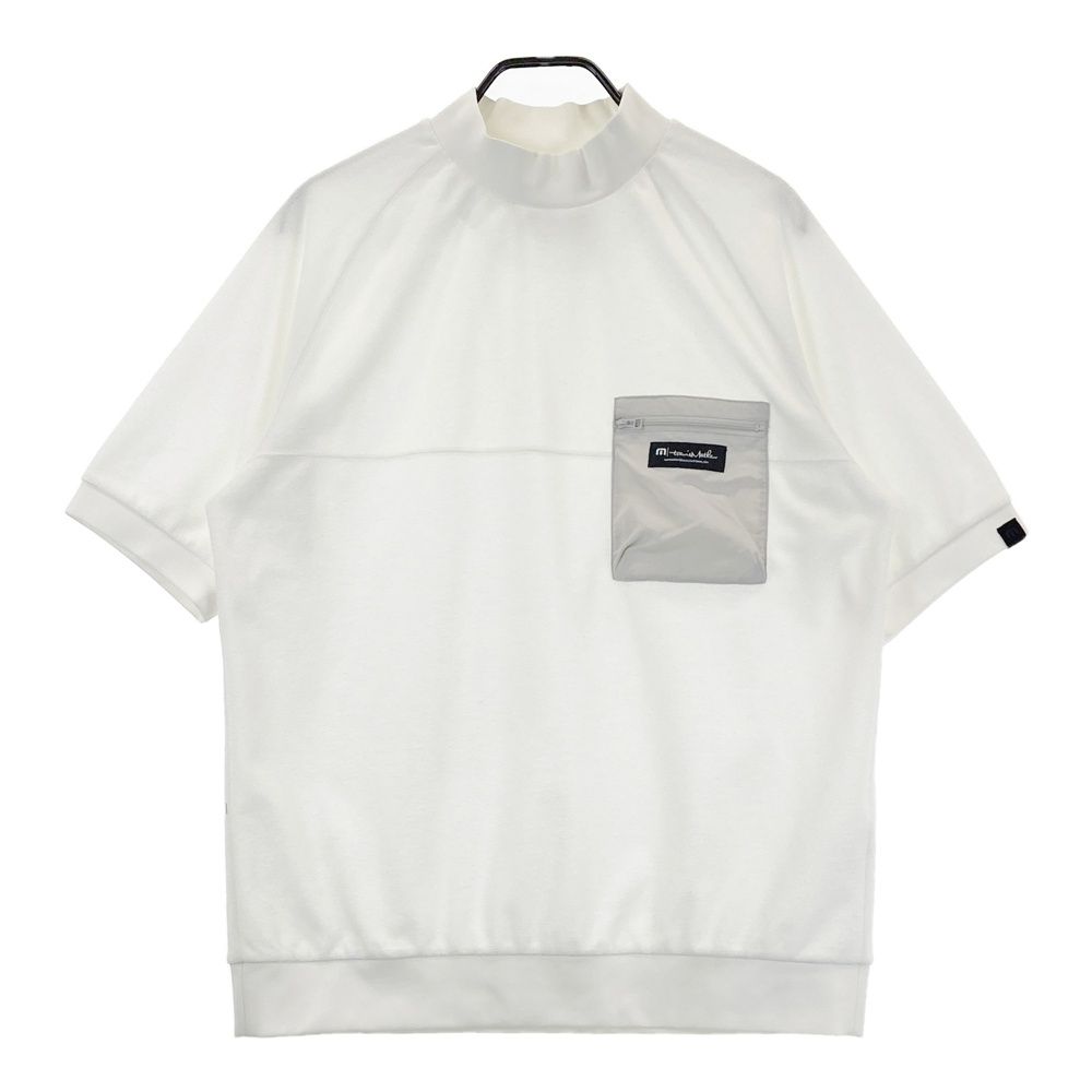 サイズ 2XL TRAVIS MATHEW トラビスマシュー モックネック 半袖Tシャツ ホワイト系 240101490383 ゴルフウェア メンズ ストスト