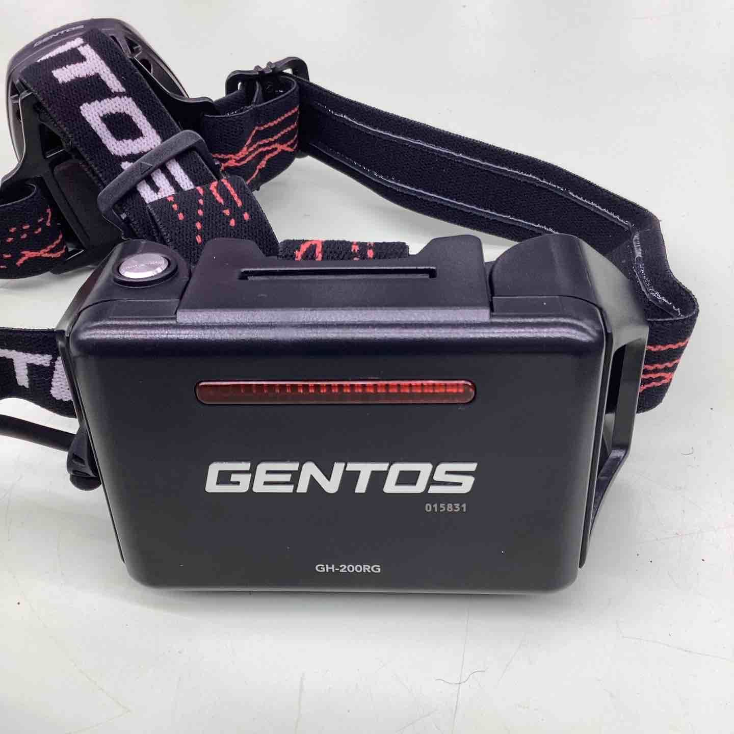 ジェントス USB充電式ヘッドライト