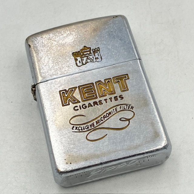 ジッポー Zippo ライター 1968年 なビンテージKENT ケント タバコ