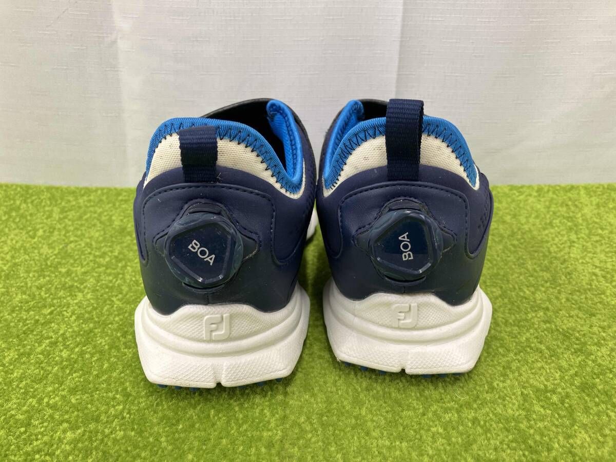 FootJoy フットジョイ ゴルフスパイク ネイビー 25.5cm WHITEMONARCHHOTEL_COM
